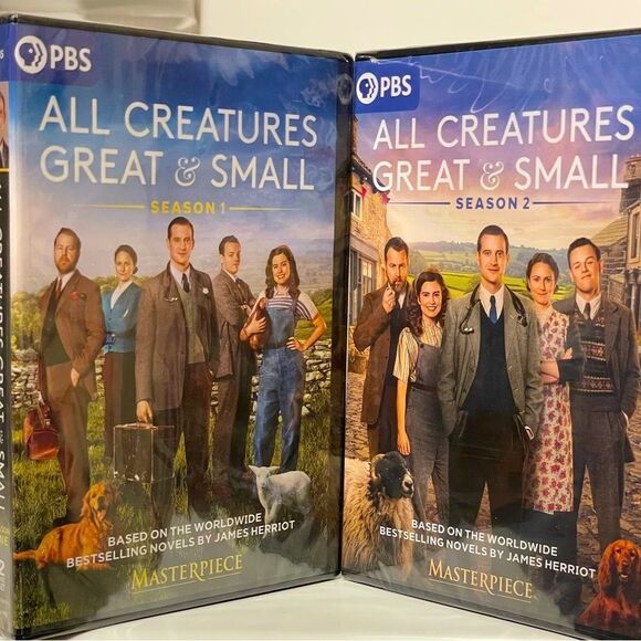 3/$20 All Creatures Great & Small Season 1 & 2 (Brand New) DVDs BBC Masterpiece - Picture 1 of 13